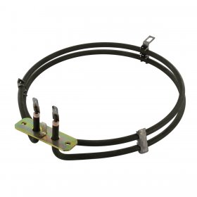 Compatible for Indesit K, KG, KN Series; Cookers, Eurolec, White Westinghouse, Nardi, Homark, NEB,B&Q Fan Oven Element (2400W, 230V)