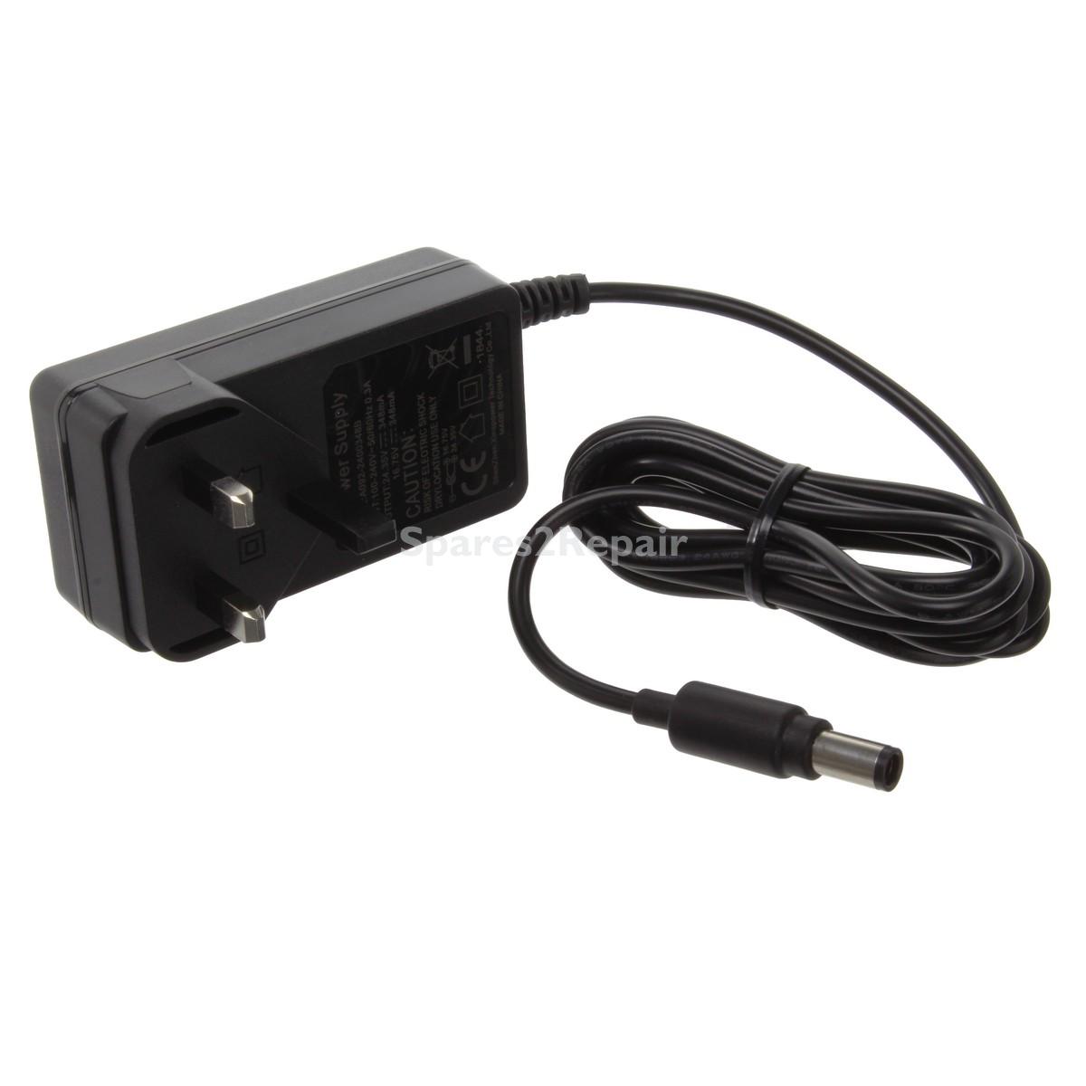 Compatible for Dyson DC30, DC31, DC34, DC35, DC43H, DC44, DC56 Series 3-Pin UK Mains Plug Vacuum Cleaner Battery Charger