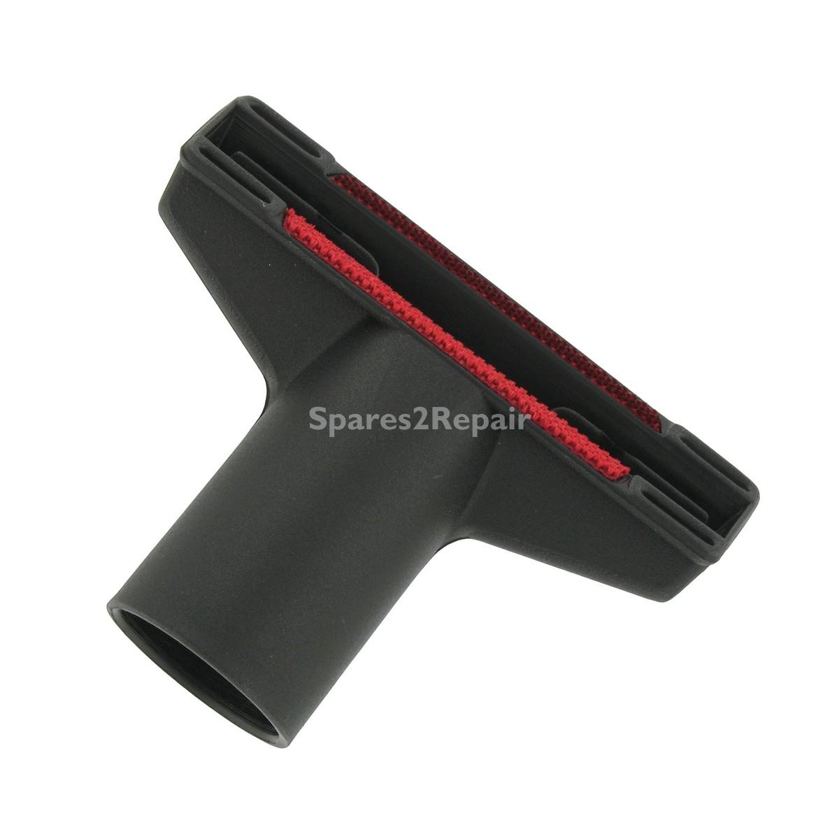 Universal Black Plastic Plain Upholstery Nozzle (35mm)