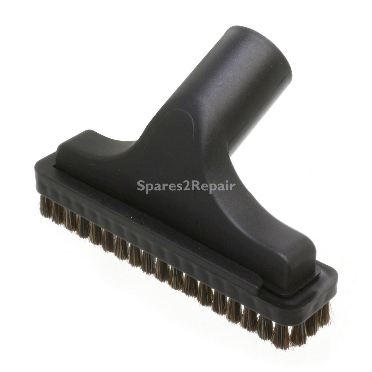 Universal Black Plastic All Purpose Brush with Removable Horsehair Brush Strip (32mm)