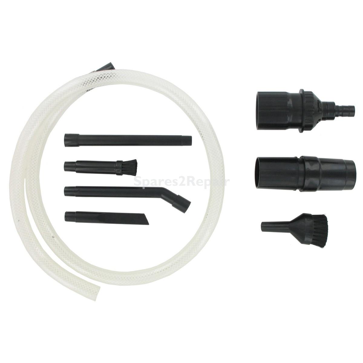 Universal Vacuum Cleaner Mini Attachment Kit: ideal for Cleaning Delicate, Small and Valuable Articles, and Intricate Jobs such as Computer Keyboards (30mm-38mm)