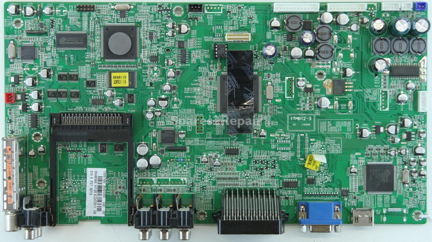 Onn LE32LCD08021D - Main AV - 17MB12-3 V2 110608 - 20434409