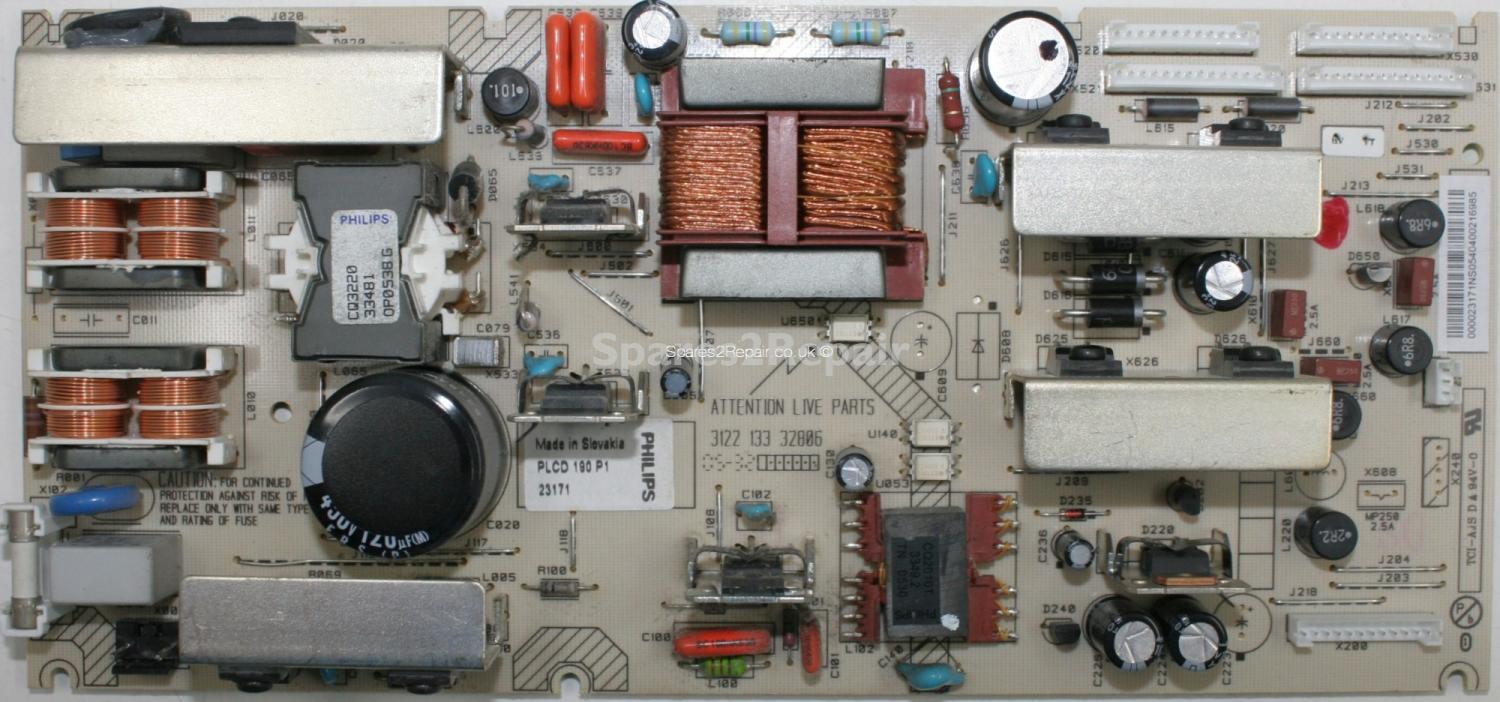 Philips 32PF3320/10 - PSU - 3122 133 32806 - PLCD 190 P1 - 23171
