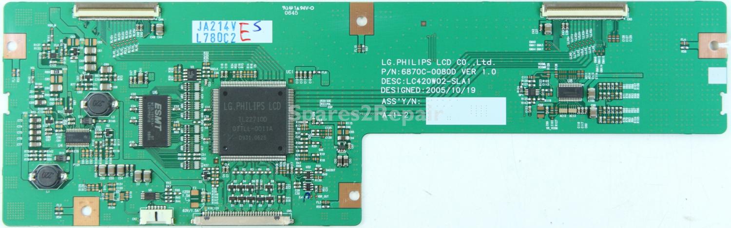 Philips 42PF7621D/10 - LVDS - 6871L-0780C - 6870C-0080D - Ver 1.0 - LC420W02-SLA1
