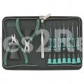 Proskit Tool Box With Contents - Tool Set 10-piece In Tool Bag Proskit