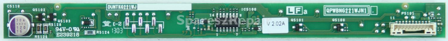 Sharp LC-50LE751K - Buttons/IR/LED - DUNTKG221WJ - QPWBNG221WJN1