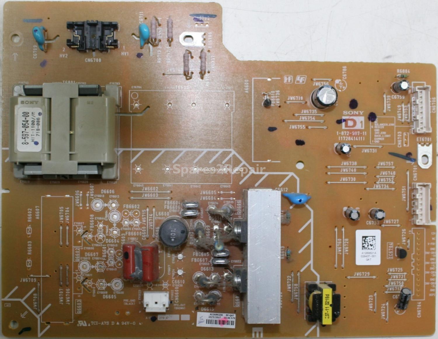 KDL-40S3000 - Board - 1-872-987-11 - 172841411