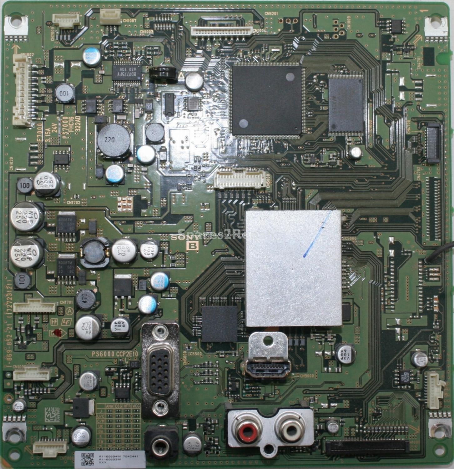 Sony KDL-46V2000 - HDMI - 1-869-852-21 - 172723121 - A1169594M