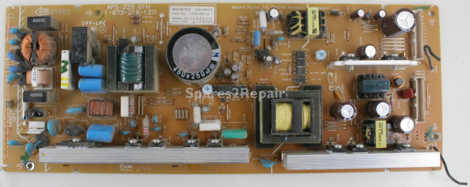Sony KDL-32D3000 - PSU - 1-873-216-12 - APS-229 G1H - 1-474-052-12