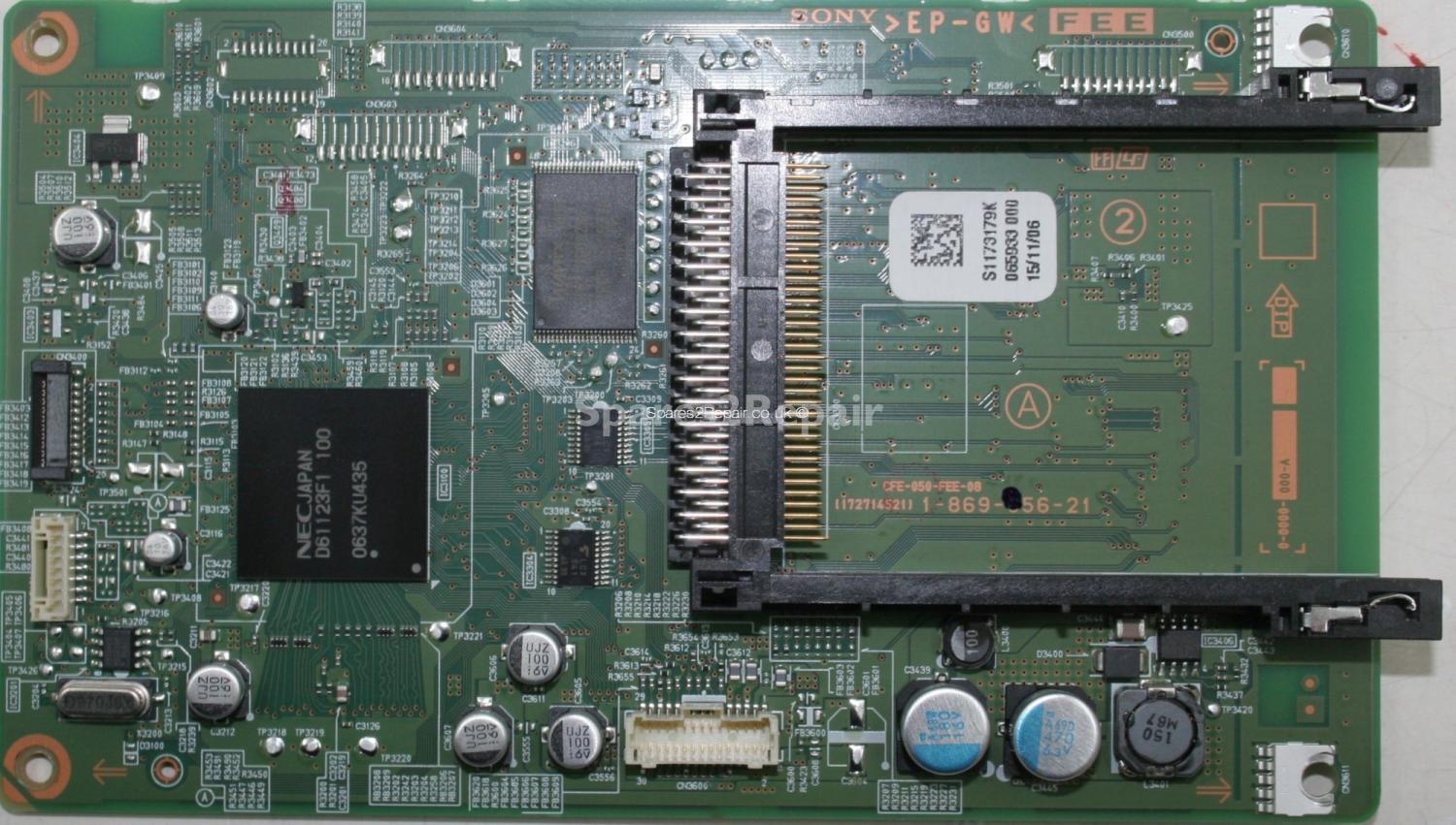 Sony KDL-40W2000 - Card Reader - 1-869-656-21 - 172714521 - CFE-050-FEE-08