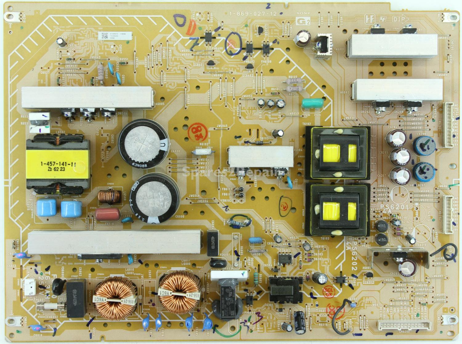 Sony KDL-46S2010 - PSU - 1-869-027-12 - A1169591D