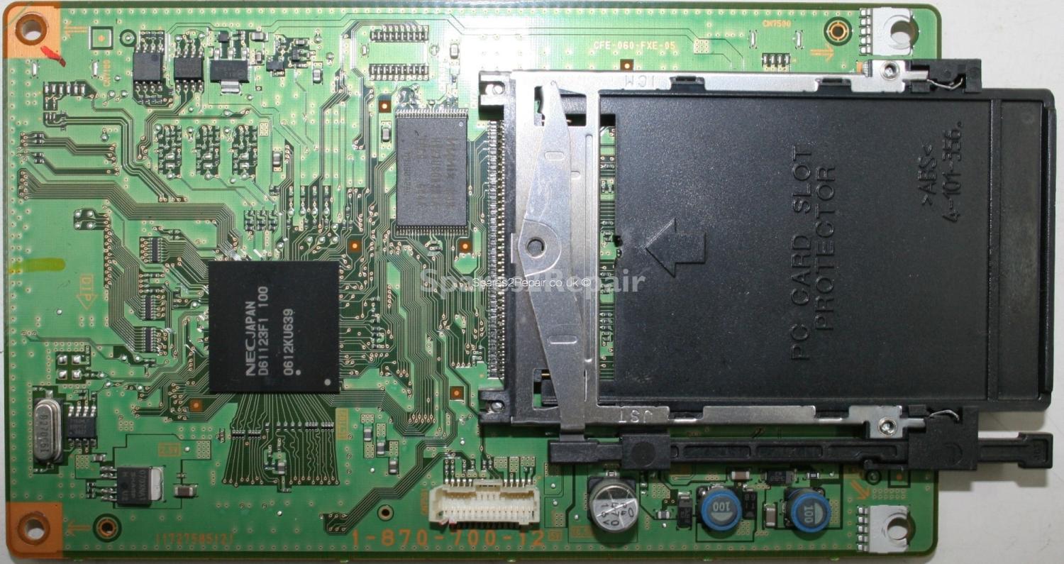 Sony KDL-46X2000 - Card Reader - 1-870-700-12 - 172758512 - A-1189-655-A