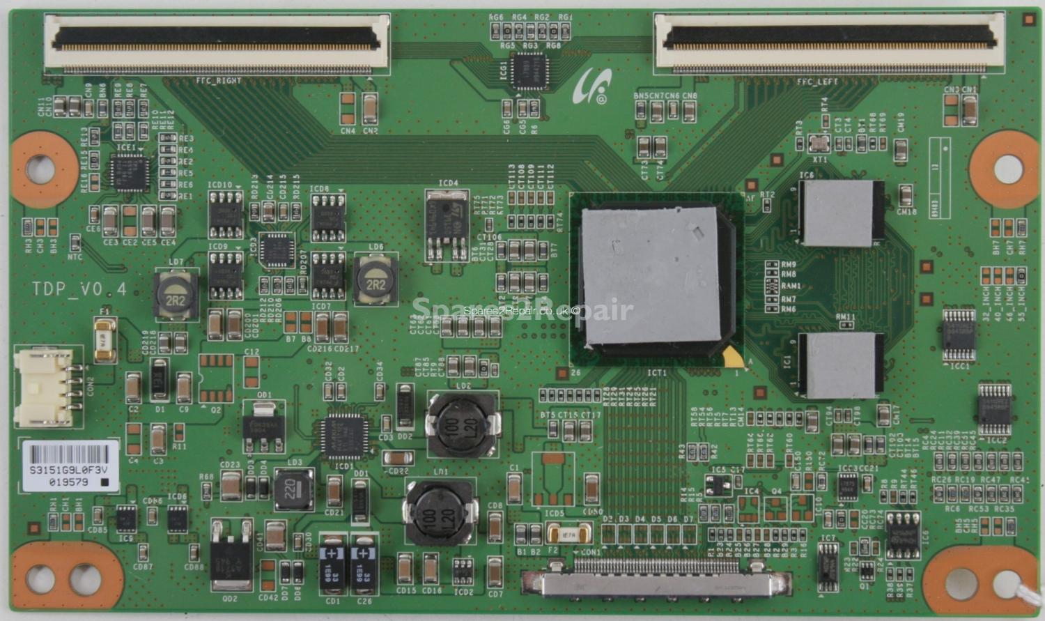 Sony KDL-55EX503 - T-CON - TDP_V0.4 - LJ94-03151G